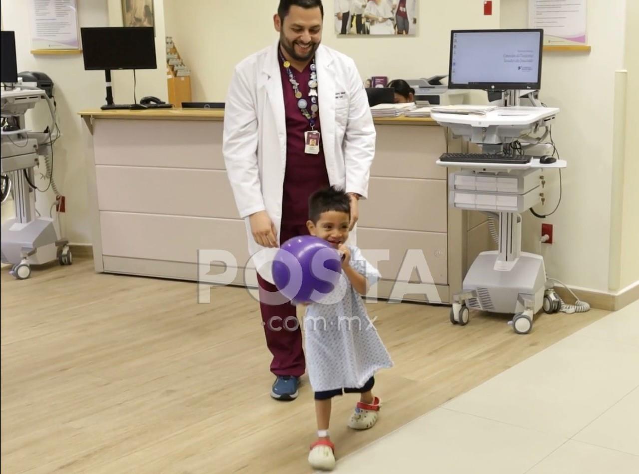 El Hospital Sur de CHRISTUS MUGUERZA arrancó con la décima edición del programa “Dibujando Sonrisas. Foto. Jorge López