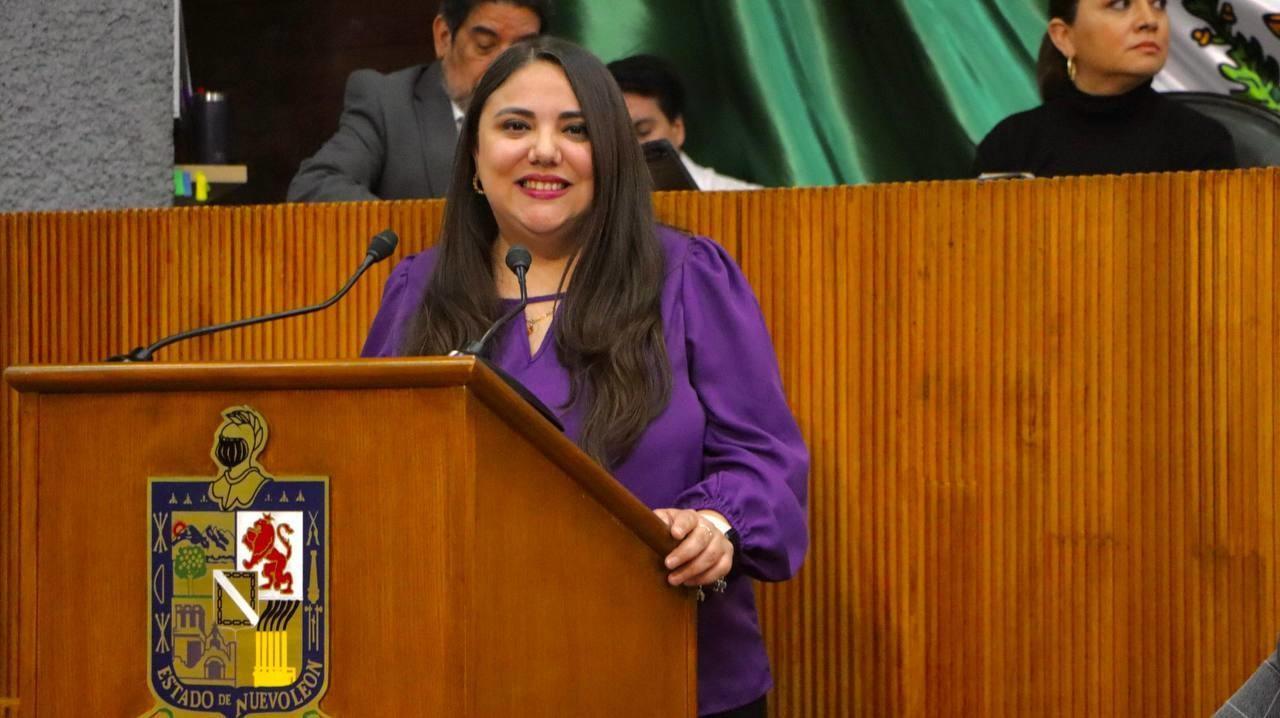 La diputada local de Movimiento Ciudadano, Daniela Puente. Foto: Armando Galicia