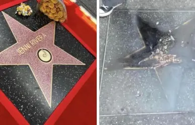 Vandalizan nuevamente estrella de Jenni Rivera y Selena en Hollywood (VIDEO)