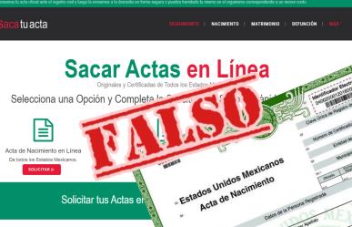 ¡Cuidado! Conoce cómo obtener tu acta de nacimiento en línea sin caer en fraudes