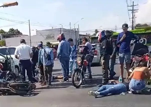 Muere motociclista tras choque con camioneta en Pablo Livas en Guadalupe