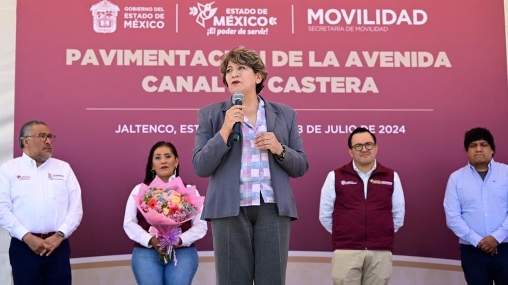 Delfina Gómez: Inician 54 proyectos de movilidad en Edomex