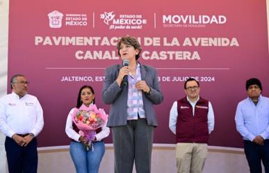 Delfina Gómez: Inician 54 proyectos de movilidad en Edomex