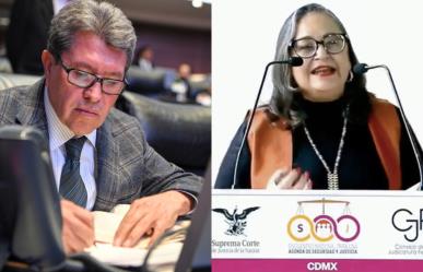 La reforma Judicial se discute con el Poder Legislativo, le dice Monreal a Piña