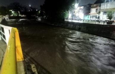 Lluvias torrenciales en Chiapas afectan ríos; ya hay un muerto por ahogamiento