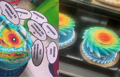 Usuarios comparten pasteles creativos inspirados en el huracán Beryl