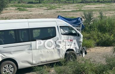 Deja accidente vial 4 lesionados en Pesquería