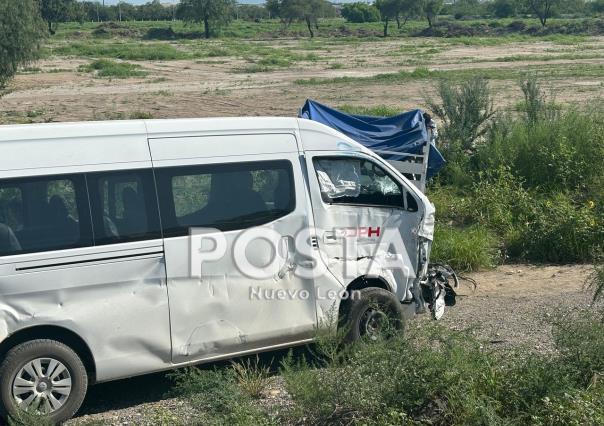 Deja accidente vial 4 lesionados en Pesquería