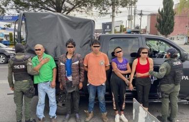 Rescatan a secuestrado en Toluca; detienen cinco plagiarios