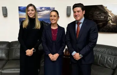 Claudia Sheinbaum se reúne con Samuel García y Mariana Rodríguez