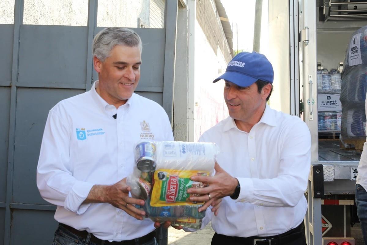 Programa Sumemos un chorro: donativos para el sur de Nuevo León