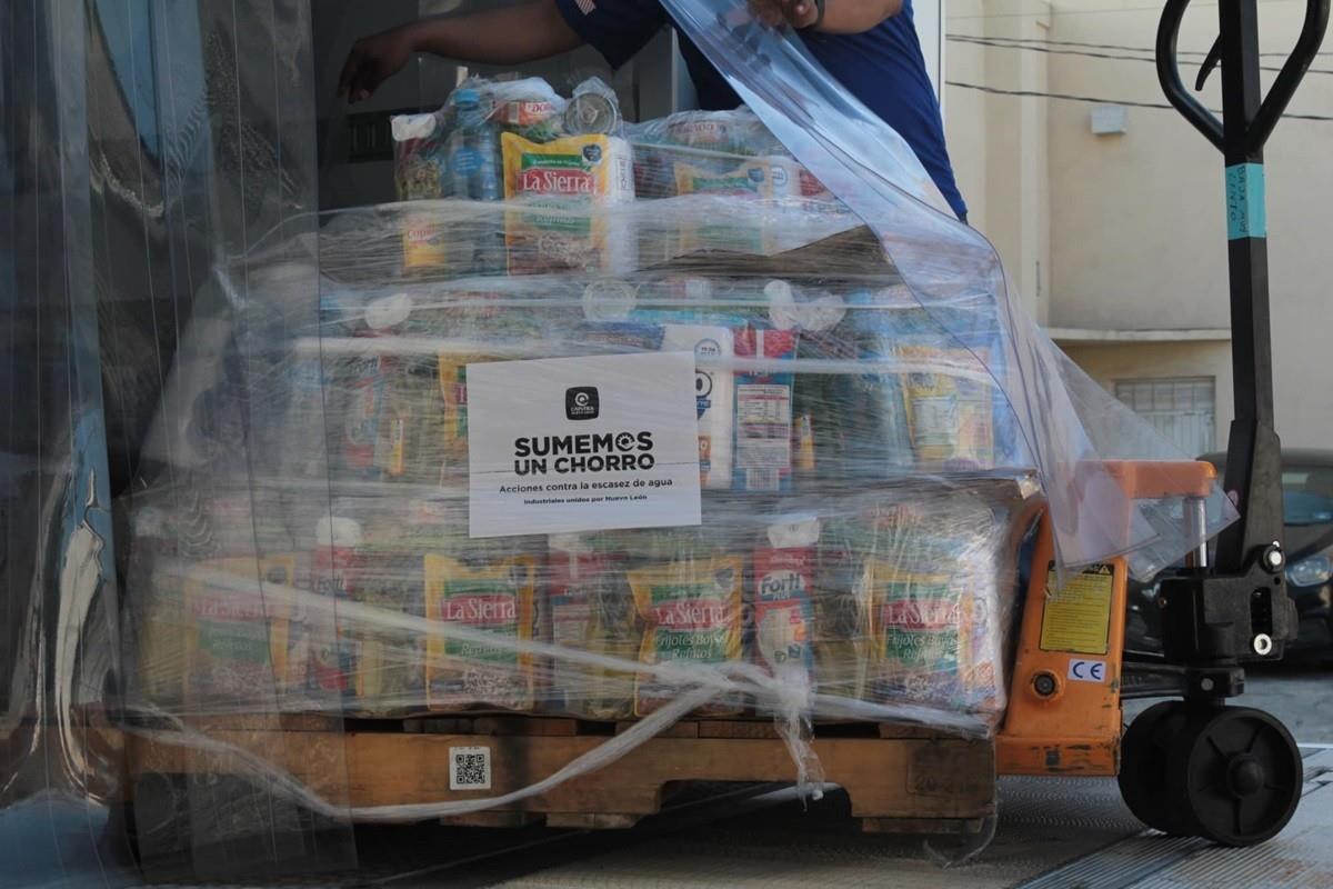 Programa Sumemos un chorro: donativos para el sur de Nuevo León