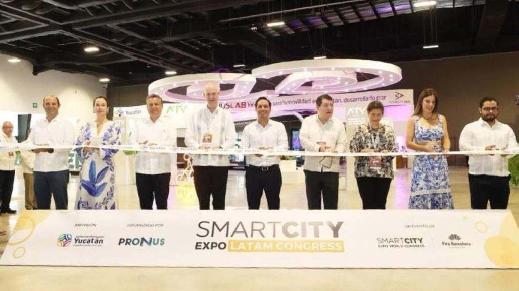 Inicio el Smart City Expo Latam Congress en el Centro de Convenciones Yucatán