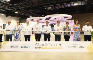 Inicio el Smart City Expo Latam Congress en el Centro de Convenciones Yucatán