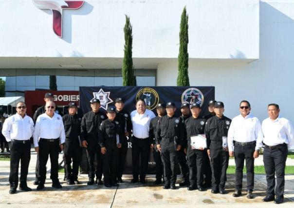 Se gradúan 11 elementos del curso de Fuerzas Especiales de la Guardia Estatal