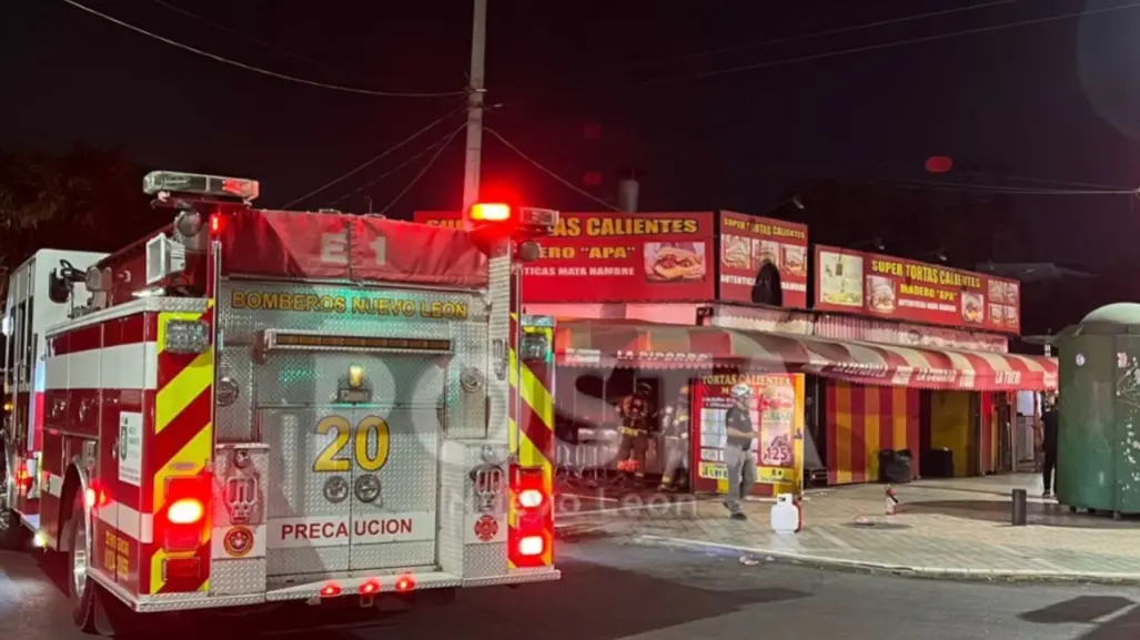 Detienen a hombre tras incendiar negocio en Monterrey