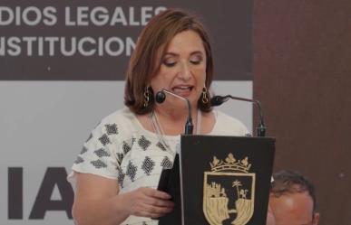 Xóchitl Gálvez le desea éxito a Sheinbaum y asegura que debe perfeccionar al PJ