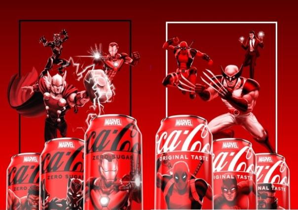 Coca-Cola presenta una edición limitada del Universo Marvel ¡A ganar premios!