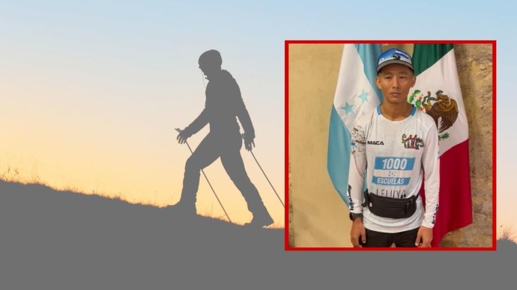 Shin Fujiyama recorrerá 3 mil km caminando desde Monterrey hasta Honduras