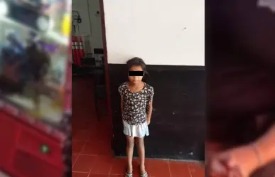 Encuentra a niña de 5 años deambulando sola por las calles de Umán