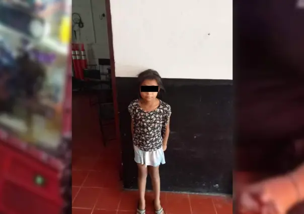 Encuentra a niña de 5 años deambulando sola por las calles de Umán