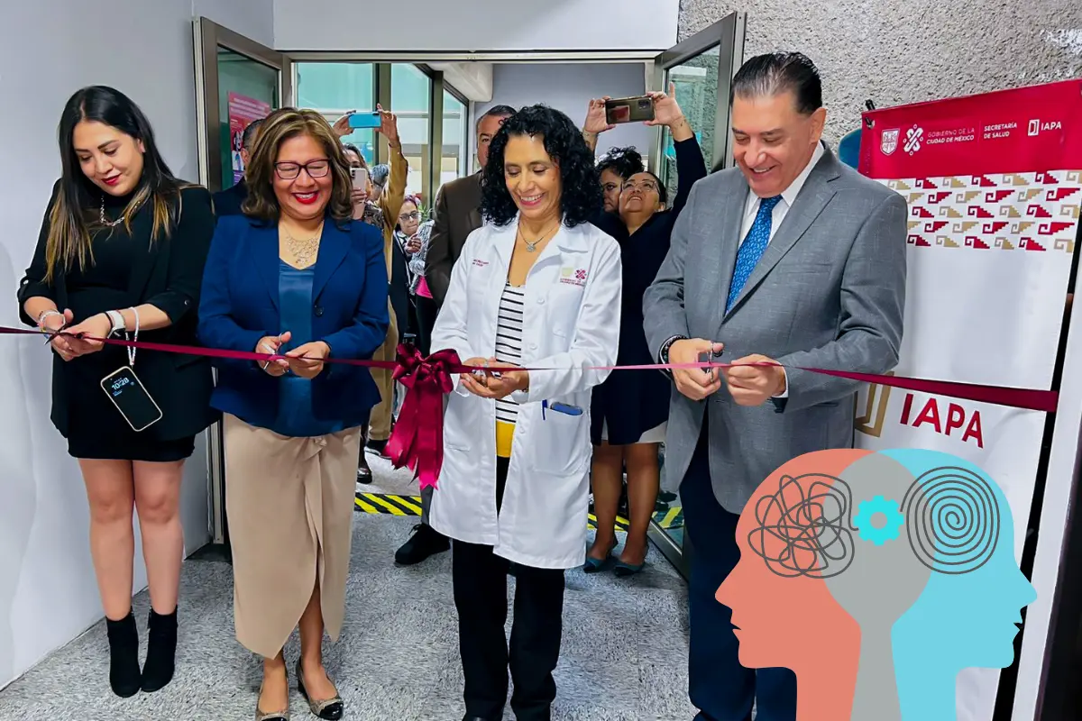 Distintas personalidades en la inauguración del nuevo centro de apoyo. Foto: @iapa_cdmx