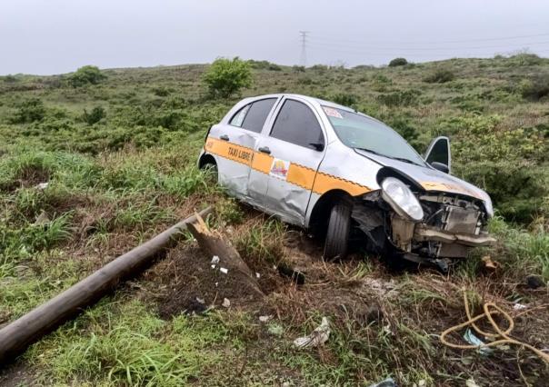 Cafre al volante se sale del camino en Altamira