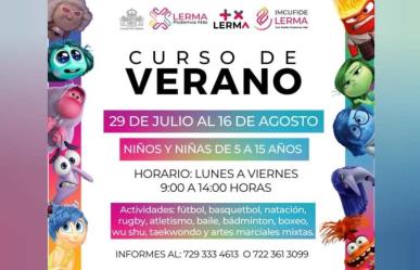 Lerma abre inscripciones para el Curso de Verano Intensamente