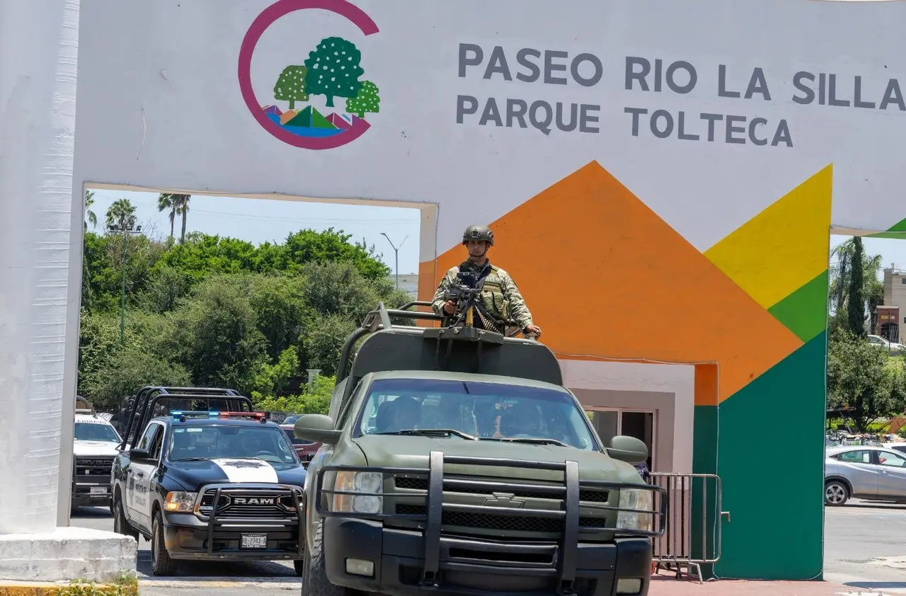 Ejército Mexicano, la Guardia Nacional y la Policía local para reforzar la estrategia de seguridad  en Guadalupe. Fotos. Gobierno de Guadalupe