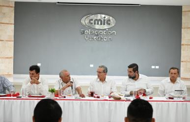 Presidente nacional de la CMIC realiza una visita a Mérida