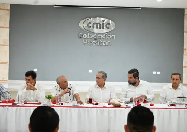 Presidente nacional de la CMIC realiza una visita a Mérida