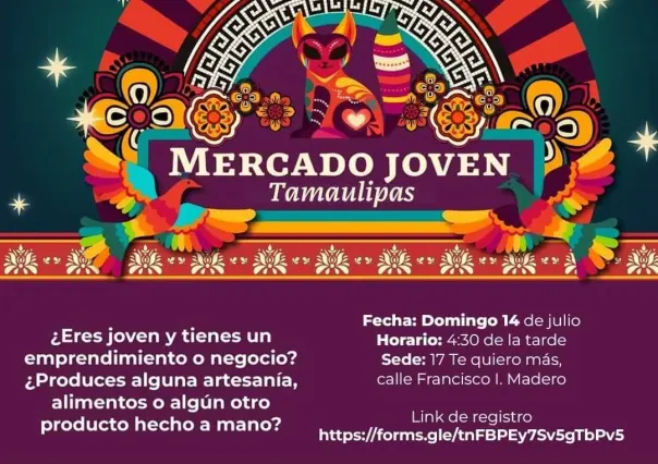 Regresa Mercado Joven Tamaulipas a Victoria