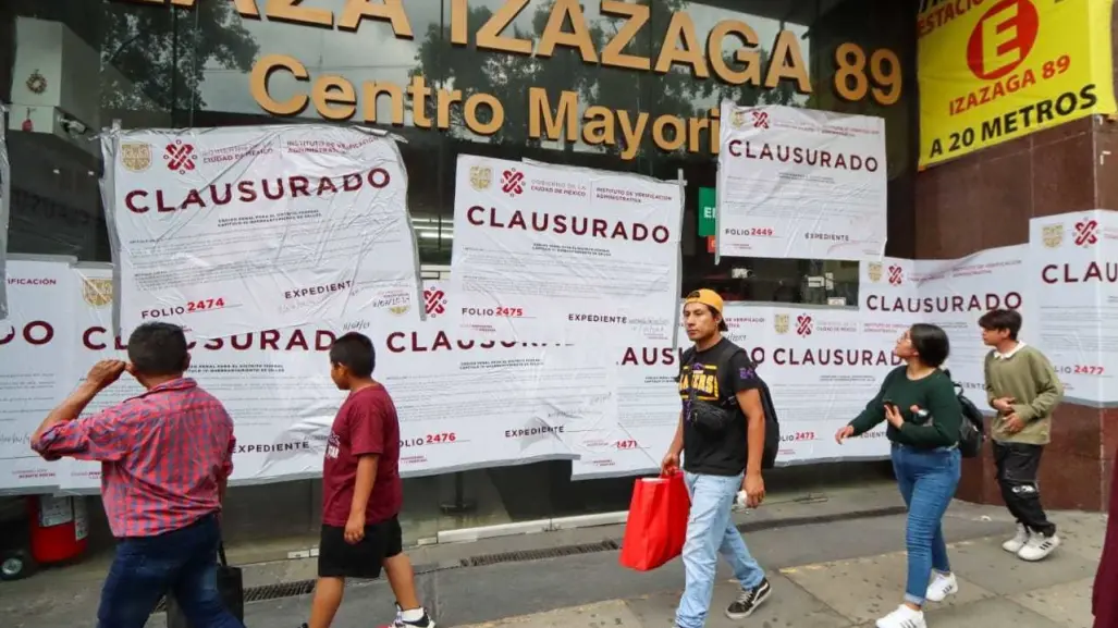 Plaza del Centro Histórico de la CDMX fue clausurada