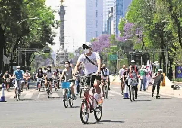 Paseo Muévete en Bici cambia de ruta por el Medio Maratón de la CDMX