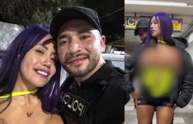 Convocan marcha para reintegrar a policía suspendido por video con Luna Bella