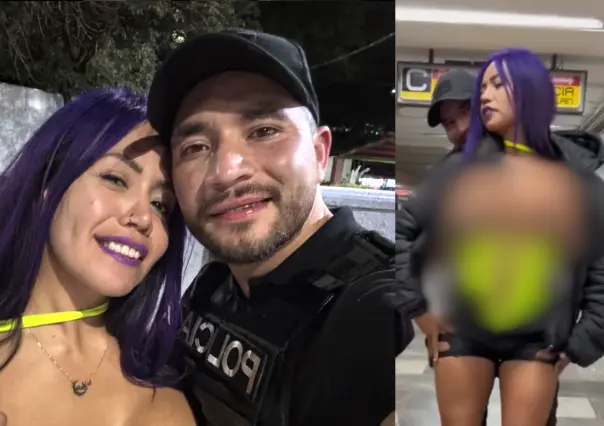 Convocan marcha para reintegrar a policía suspendido por video con Luna Bella