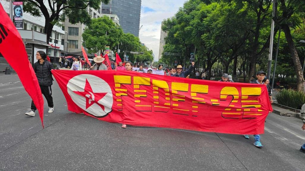 Marchas de hoy 11 de julio en la Ciudad de México