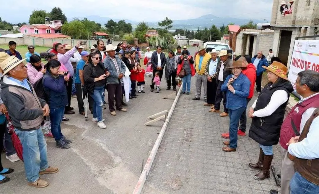 Obras de pavimentación en Villa Victoria: Beneficios para la comunidad. Foto: RRSS