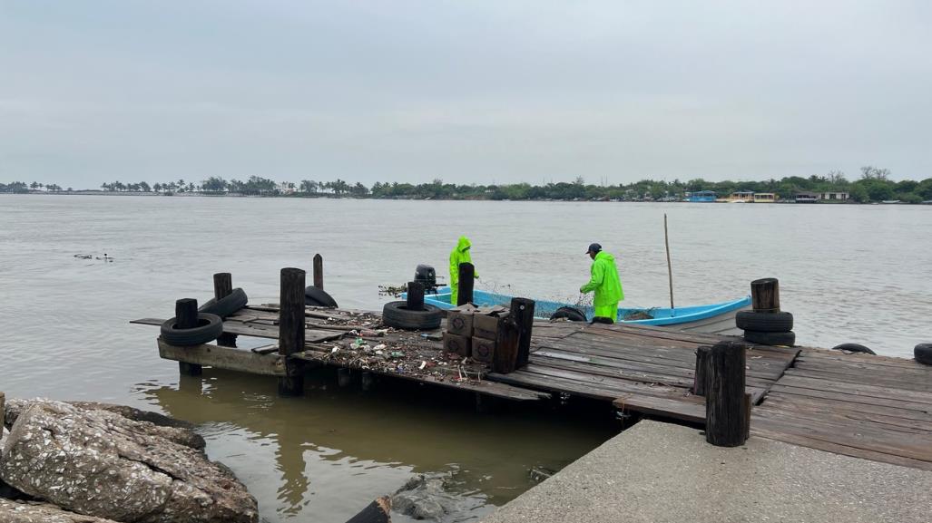 Pescadores del Río Pánuco sin captura de especies