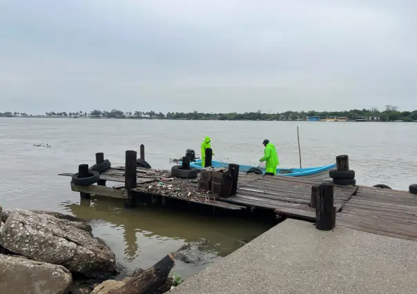 Pescadores del Río Pánuco sin captura de especies