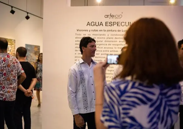 La colección Agua Especular con buena afluencia de visitantes en Mérida