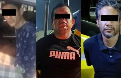 Arrestan a tres hombres armados y con droga en Monterrey