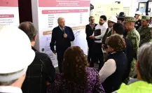 AMLO, Claudia Sheibaum y Delfina Gómez supervisan obras de movilidad en Edomex
