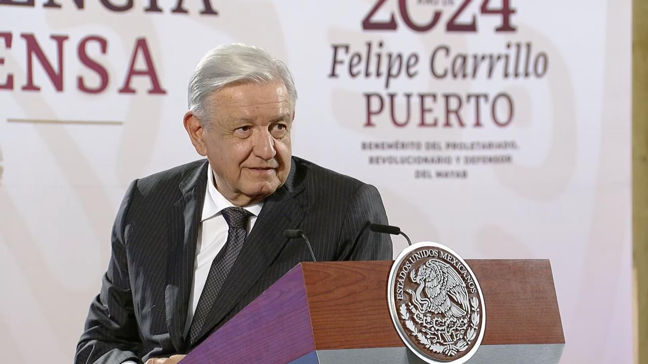 AMLO. Foto: SS de Conferencia de prensa