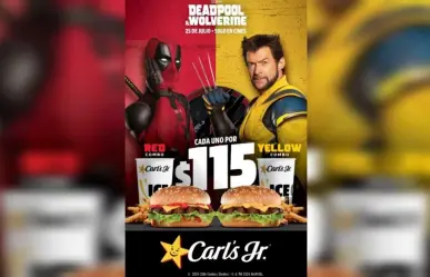 Carls Jr.: Nuevos Red Combo y Yellow Combo inspirados en Dead Pool y Wolverine