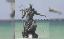 PROFEPA: Estatua de Poseidón es clausurada temporalmente