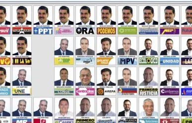 Maduro aparece 13 veces en la boleta electoral de Venezuela