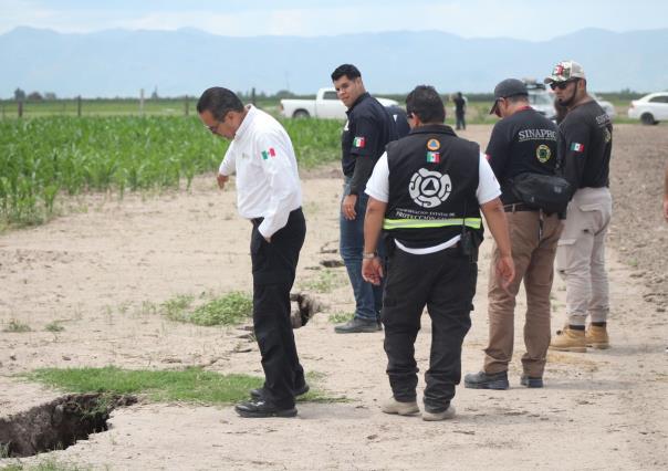 Se forma grieta gigante en Nuevo Ideal, Durango: tiene 37 km de largo