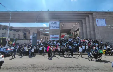 Protestan trabajadores de Poder Judicial vs voto propuesto por el Ejecutivo