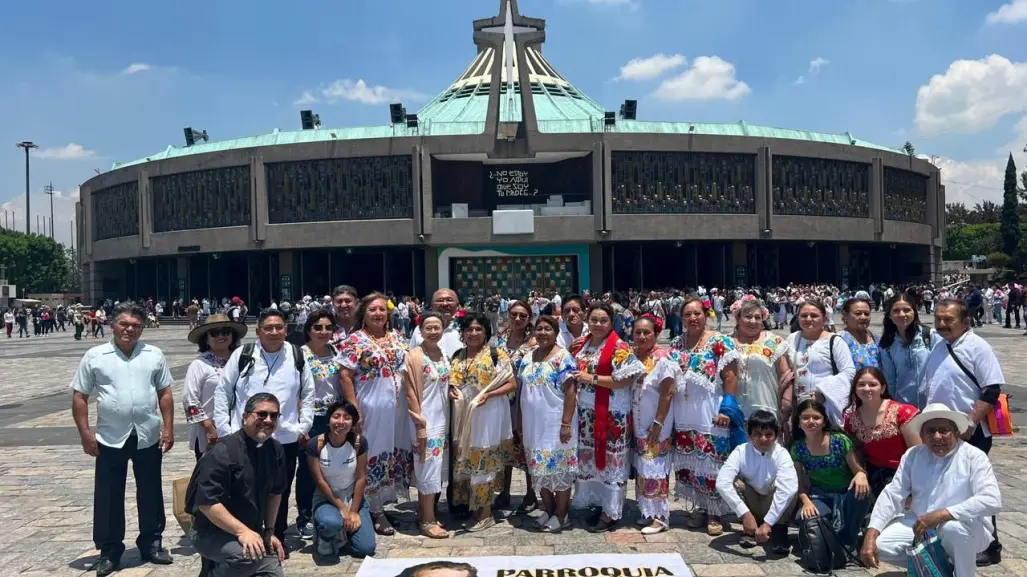 Ofician misa por el Día del yucateco en la Basílica de Guadalupe